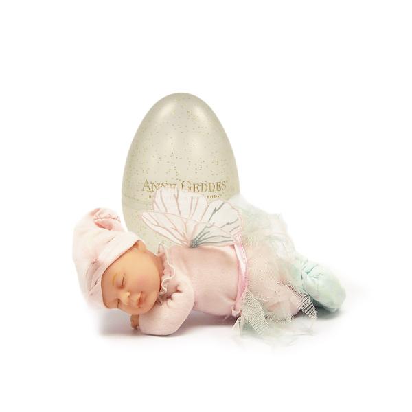 ANNE GEDDES Baby Puppe Fairy Rosa im Glitzerei -23 cm-